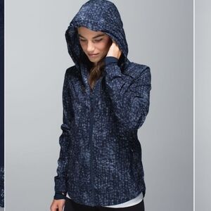 Lululemon Spring Forward JacketKanoko Twist Inkwell Ghost / Inkwell - Size 4